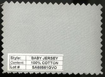 Baby Jersey 100% Cotton